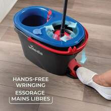 EasyWring RinseClean Spin Mop System, Two-Tank Bucket System - Schwarz - Übersicht 6