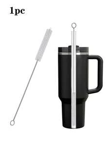 1/5/10/20 piezas Cepillo de limpieza para pajitas, Limpiador de pajitas reutilizable apto para tumblers de 40/30/20 oz, Limpiador de tubo extra largo de 10mm de diámetro apto para tumblers, tazas con boquilla, botellas y tubos, para cocina y comedor, exterior, accesorios para tazas de camping