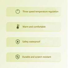 爬行动物和两栖动物加热垫 - 适用于乌龟、蜥蜴、狗和猫的防水宠物加热垫，耐咬、防漏设计，提供开关和非开关型号，适用于小型/中型/大型宠物 - 彩色 - 查看 8