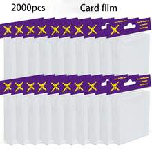 2000 1000 600 500 200 100pcs 66*91mm Soft Transparent Baseball Card Sleeves, Soft Baseball Card Sleeves, Durable Trading Card Sleeves, Standard Card Plastic Card Protector Football Card Sports Card - Transparent Card Film - View 15