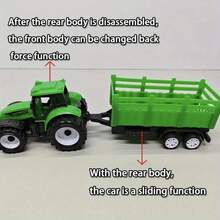 五合一儿童汽车玩具套装：农夫车、水上车、婴儿助力车、摩托车和盒子套装！可用于圣诞节、返校节