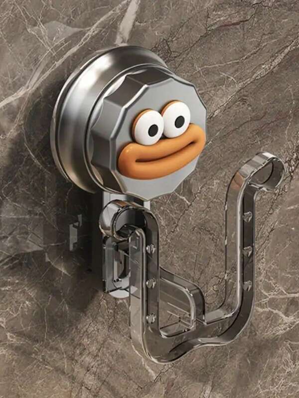 Adjustable No-Drill Wall-Mounted Shoe Organizer With Suction Cup | A Space-Saving, Durable Metal Shoe Rack For Bathroom Storage & Closet | Contemporary Style, Easy Installation Hanging Storage Solution | This Sleek Shoe Holder Is Essential Home Decor, A Perfect Addition To Your Bedroom Furniture And Bathroom Accessories.