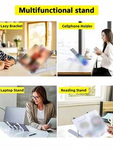 Acest suport ergonomic portabil pentru laptop este fabricat din material plastic, cu 10 unghiuri reglabile pentru a oferi suport flexibil, potrivit pentru laptopuri, tablete, telefoane și alte dispozitive de 12-18 inch. Ajută la îmbunătățirea posturii și la prevenirea oboselii gâtului. Designul pliabil îl face convenabil de transportat și depozitat, potrivit pentru birou, studiu, dormitor, cămin, cafenea, călătorii și alte scenarii. Este un accesoriu ideal pentru studenți, lucrători de birou și divertisment acasă.