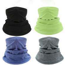 Warm Cycling Face Mask, Winter Neck Warmer, Ski Neck Warmer, Multi-Functional Cycling Scarf Cover, Velvet Magic Headband, Outdoor Towel, Winter Warm Men's And Women's Velvet Magic Headband And Scarf Cover, Cycling Face Mask, Outdoor Fleece Magic Towel, Fleece Neck Warmer - Windproof Winter Neck Warmer,