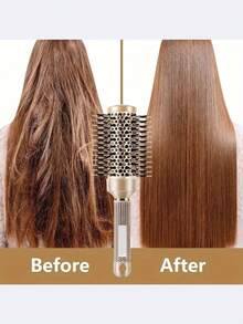 1支装奢华陶瓷圆形金色点缀发梳 - 设计优雅，无需用电，尼龙材质，适用于所有发质，尤其适合打造大波浪发型。其他相关产品包括：梳子、发刷、木梳、发刷、发梳、理发师专用、后梳、发梳、梳头、卷发梳、解结梳、球形梳、迷你发梳、卷发产品、圣诞节用品、美发用品、木梳、发刷、迷你发梳、解结梳、发刷、卷发梳、美发设备、发刷、后梳、造型梳、卷发梳、边缘梳、发梳、梳头、发刷套装、梳头、卷发梳、解结梳、女士发梳、头发、旅行用品、美发工具、美发用品、理发师、理发师配件、理发店、美发设备。 - 彩色 - 查看 10