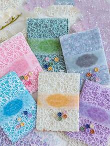 1 paquet de matériau papier à texture mixte avec 26 feuilles, autocollants de tissu vintage, autocollants de DIY esthétiques pour décorations de scrapbooking, cadeaux de fête, scrapbooking personnalisé et fournitures scolaires, fournitures scolaires pour collage de fond DIY, matériel décoratif rétro pour décoration de cadeaux de fête, cadeaux de Noël