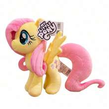 Hasbro (約 32cm) My Little Pony 彩虹小馬 12 英吋官方授權毛絨娃娃，柔軟彩色填充玩偶附可穿戴配件 | 驚喜開箱禮物，適合女孩，激發想像力 - 小蝶 - 查看 13