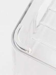 1 pezzo Vtopmart Contenitori di stoccaggio impilabili trasparenti con coperchi - Grandi, organizer in plastica con maniglie per cucina, dispensa, bagno e altro - Salvaspazio, facili da pulire, organizzatori e contenitori per la cucina