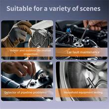 4.3" LCD Screen Endoscope Camera With Light, 16.5ft Flexible Snake Camera, USB Rechargeable, Ideal For DIY Home And Factory Inspection, 1080P HD Endoscope Camera