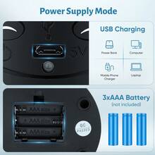 Rotating Display Stand, 360° Electric Rotating Platform,13cm Rotating Display Stand,Speed And Direction Adjustable Rotating Turntable For For Display Jewelry