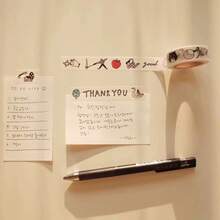 1 rolo de fita adesiva decorativa washi com estampa de gato de leite, estilo fofo desenhado à mão, adequada para scrapbooking, diário, artesanato faça você mesmo - Multicolorido - Ver 5