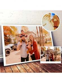 Kits de peinture de diamant personnalisés pour adultes, peinture de diamant personnalisée avec nom, peinture de diamant personnalisée, concevez votre propre image, peinture par kit de peinture de diamant, peinture de diamant 5D personnalisée et personnalisée, belle personnalisation de photo avec strass