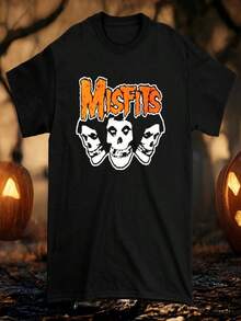 Nuevo Raro Halloween No Fit Regalo Halloween negros Todas las Tallas Camisa PP733 - Negro - Ver 1