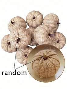 6 peças de abóbora de veludo para ação de graças, abóbora artificial de outono, usada para mesa de jantar, lareira, guirlanda faça você mesmo, videira, decoração para festa de fim de ano