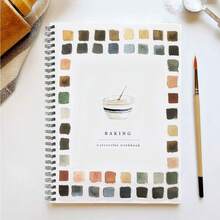 1PC Watercolor Workbook: Bouquets Theme Watercolor Exercise Book Suitable For All Ages (Without Watercolor Paint Or Brush) - Multicolor - View 15