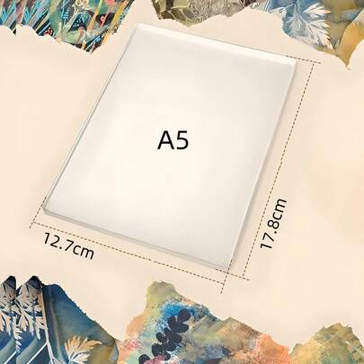 Creative Reusable Gel Printing Plate, 8" X 10" Durable And Easy To Clean Gel Plate For Vibrant Monoprinting Art Projects, Ideal For Kids, Crafters, And Professional Artists