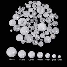 10pcs/Pack Crystal Round Cabochon Stones 4-16mm Pendant Necklace Making Jewelry DIY Accessories - Crystal Interface - View 32