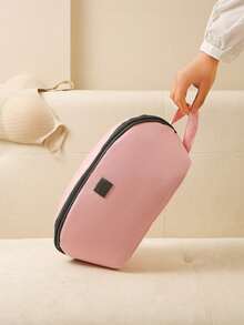 1pc Daily Underwear Storage Bag, Intimate Underwear Storage Bag, Large-Capacity Travel Clothing Storage Bag, Home Intimate Underwear Storage Bag, Bedroom Clothing Storage Bag, Suitable For Intimate Clothing, Bras And Underwear, Socks Storage, Suitable For Home Storage, Storage, Organization, Home Clothing Organization Essentials, Back-To-School Dormitory Clothing Storage Essentials, Convenient Travel Underwear Organization Essentials.