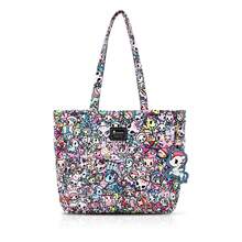 Official Tokidoki Tote Bag With Unicorno Keychain, Cartoon Canvas Bag Handbag Large Capacity Shoulder Bag For Women Girls - Hồng - Xem 8