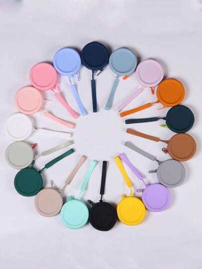 1 peça redonda de silicone para treinamento de cães, bolsa para petiscos, bolsa de bolso para petiscos de cachorro, bolsa de cintura para recompensas, bolsa de cintura para petiscos de treinamento de filhotes, bolsa de bolso para ração de animais de estimação, bolsa de cintura para petiscos de treinamento de filhotes, isca para petiscos de treinamento de filhotes