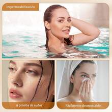 12 Piezas de Tatuajes Temporales de Pecas con Brillo Dorado, Impermeables y Resistentes al Agua para Mujeres, Adecuados para Festivales, Fiestas, Carnavales, Eventos Especiales (Dorado F) - Oro F - Ver 11