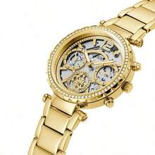 Guess 女士银色多功能手表 GW0403L1/GW0403L2/GW0403L3 - 金色 - 查看 8