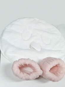 3 Stücke Japanischer Stil Heiß- und Kaltkompressen Tuch Maske für Feuchtigkeitspflege und Gesichtspflege, Gesichtsmaske für Zuhause Spa-Schönheit, wiederverwendbare Heiß- und Kaltkompressen Gesichtsmaske für Haut- und Gesichtspflege