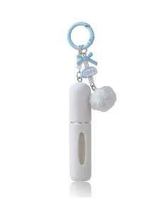 1/2 chiếc mặt dây chuyền hình quả cầu lông, chai nước hoa kèm móc khóa, phụ kiện trang trí túi xách cho nữ, kèm dụng cụ đóng gói nước hoa, quà tặng cho gia đình và bạn bè, thích hợp mang theo khi đi du lịch, 5ml - Nhiều màu - Xem 21