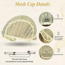 1顶男士70、80年代摇滚风万圣节假发 - 卷曲合成假发，适合派对、复古风、万圣节、角色扮演、朋克摇滚和迪斯科活动，易于佩戴 - 彩色 - 查看 8