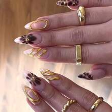 Gold and Pink