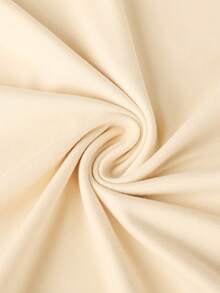 1件女童休闲印花圆领长袖T恤，夏季女婴服装 - 可爱的宝宝T恤给每个孩子带来欢乐和幸福！ - 杏色 - 查看 7