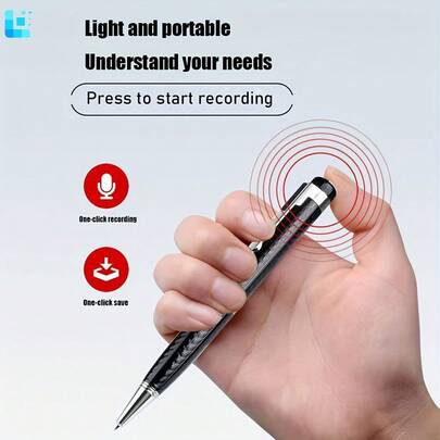 [HD Voice Recorder Pen] Professional KSLMIMA HD Voice Recorder Pen - Small Portable Carry-On With Long Standby And High Capacity, Supports External Memory