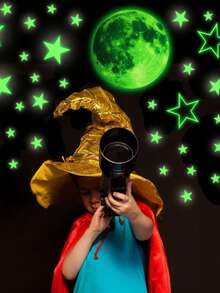 Glow In The Dark Ceiling Star Stickers, Glowing Star Beautiful Wall Decals For Any Room, Nursery Wall Stickers For Bedroom, Glow In The Dark Stars Light Your Ceiling