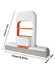 [多功能迷你拖把] 1 件多功能迷你拖把 - 可伸缩、干湿使用、紧凑设计、耐用塑料、适用于厨房、客厅、浴室、汽车玻璃 - 非常适合家庭清洁、厨房清洁工具 - 彩色 - 查看 6