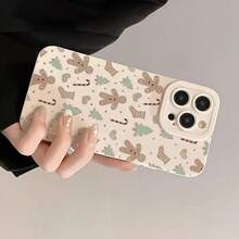 Funda de Teléfono con Patrón Navideño y Ojos de Ángel Escarchados para iPhone 17 aire/16/15/14/13/12/11. Profesional máximo 14/15 más dieciséis E 12/13MINI, X/XR/XSMax, compatible con Samsung Galaxy UN 03/A03core/A04/A04E/A05/A05s/A06/A12/A13/A15/A16/A21s/A24/A25/A32/A34/A35/A54/A55/A81,S10E/S20/S21/S22/S23/S24 FE/Plus/Ultra, F15, M35/M55 Funda para teléfono móvil para Note10/Note10Plus/Note20/Note20Ultra, carcasa suave de TPU, adecuada tanto para hombres como para mujeres, simple y elegante, protección anti-caída. - Blanco antiguo - Ver 6