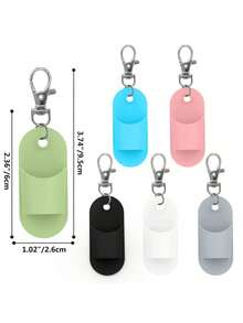 Móc khóa son dưỡng môi cầm tay, tương thích với son dưỡng môi LANGIGE 0.35oz, 0.35oz và 0.25oz, có thể treo trên ví, túi mỹ phẩm, túi xách, ba lô, túi tập gym. Món quà lý tưởng cho vợ, bạn gái, con gái, bạn bè, đồng nghiệp, học sinh, giáo viên hoặc nhóm bạn, cũng rất thích hợp làm quà tặng trong các bữa tiệc, sinh nhật, Giáng sinh, Ngày Valentine, Ngày của Mẹ, Lễ Tạ ơn, Lễ Phục sinh và lễ tốt nghiệp. - Nhiều màu - Xem 6