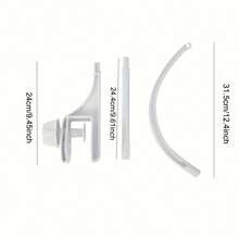 1 件经典塑料床铃架，婴儿床铃通用支架，易于安装，适用于床上装饰展示支架 | 易于安装 | 易于组装 - 彩色 - 查看 3