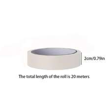 1 件 ProCraft 纸质画家胶带分配器，20 米长纹理纸质标准胶带涂抹器，适用于墙壁和地板涂漆，设计易于使用的密封工具，DIY 家居装修 | 实用工艺工具 | 多功能胶带，可用作厨房标签纸