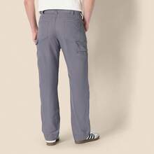 Mens Relaxed-Fit Carpenter Utility Pant With Pockets, Fashionable Workwear - 棕色 - 查看 9