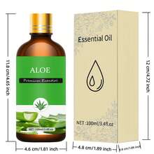 100ml/30ml/10ml芦荟精油保湿芦荟面部油柔滑肌肤香氛护肤油纯植物提取精油 - 蘆薈 - 查看 3