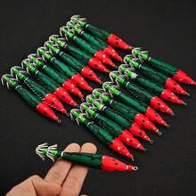 20 piezas Anzuelos de calamar luminosos de 10 cm/6 g Avlcoaky para calamar, camarón, pulpo y jibia, suministros de pesca