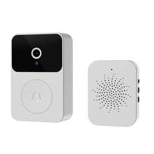 Intelligent Visual Doorbell, Intelligent APP Supports Automatic Capture, Night Vision Detection, Video Call And Voice Conversion Functions, Free Cloud Storage, Monitoring Real-Time Message Push - trắng - Xem 9