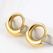 ADYJELY 2 pezzi Dilatatori per orecchie curvi per uomo, tappi e tunnel per orecchie per donna, misura 0G 00G 8mm 10mm, tunnel per orecchie, orecchini allarganti