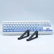 Keyboard Elevated Stand, Simple Monitor Stand, Raised Keyboard Angle, Comfortable Typing, No Sliding Pad Design,For School Supplies