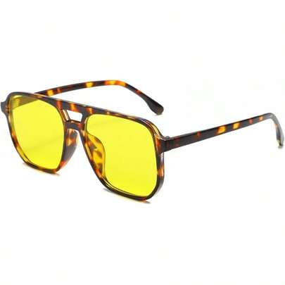 Gafas de sol retro de piloto Long Keeper, gafas de sol cuadradas, gafas de piloto para hombres y mujeres, gafas cuadradas clásicas de los años 70, gafas retro con forma de piloto y protección UV400