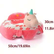 Libsit New Red Heart Rabbit Baby Sitting Chair, Plush Cartoon Animal Learning Sitting Chair, Soft Plush Baby Sit Up Chair, Support Sofa, Sit Me Up Floor Seat For Toddlers, Playful Design For Youngsters