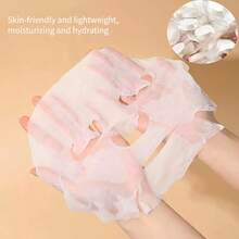 200pcs Disposable Compressed Facial Mask Sheets - Thin, Fragrance-Free, Easy To Carry For Travel & All Skin Types, Compression Towels For Relaxation And Hydration, Travel Skincare Essentials | Minimalist Packaging | Soft Texture Mask. Individually Wrapped Beauty Salon Grade Non-Woven Compressed Cleansing Wipes