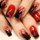 Glittery Red