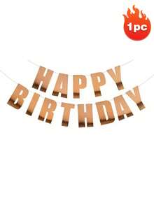 1 件生日快乐横幅拉旗、亮面生日标志派对装饰、横幅套件可重复使用生日快乐装饰带、亮面生日旗拉派对装饰生日字母横幅拉旗、生日派对背景装饰、生日快乐字母串横幅拉旗悬挂派对装饰、多种颜色 - 彩色 - 查看 21