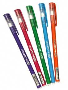 CANETA ESFEROGRAFICA COLORIDA 0,7 MM FINI